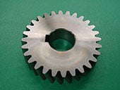 After gear cutting of cylindrical gears