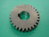 Completed cylindrical gears