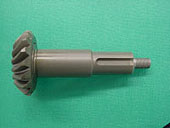 After heat treatment of bevel gears