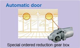 Special ordered reduction gearbox
