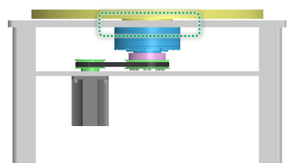 Mounting on output side